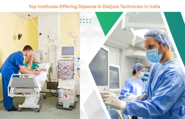 Top Institutes for Diploma in Dialysis Technician India